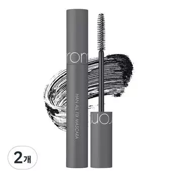 Тушь для ресниц Rom&HanAll Fix, V01 Volume Black, 2 шт.