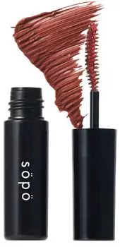 Тушь для ресниц Sopo Color Mascara 10 Chocolate Brown 5g Mascara Mini Тушь для ресниц, смываемая горячей водой