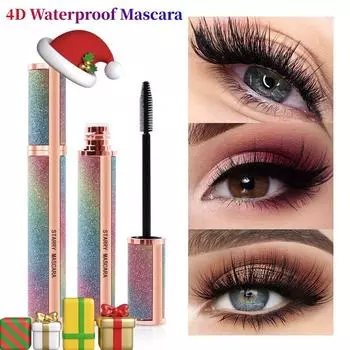 Тушь для ресниц VIBELY Radiant Star 4d, длинная, густая, вьющаяся, водостойкая, стойкая, не размазывается, косметический макияж