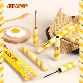 Тушь для ресниц Водостойкая толстая удлиняющая тушь с тонким блестящим мерцающим бриллиантом Тушь для ресниц 01#