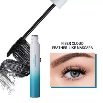 Тушь для ресниц водостойкая устойчивая к поту густая длинная естественная завитая нежная филирующая жидкая основа для ресниц крем 9g