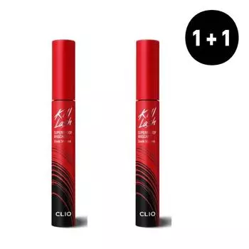 Тушь Kill Lash Super Proof Mascara 1+1 Special Set Eyelash Curl Maintenance Rich Volume, No. 3 Гладкий объем, 2 шт.