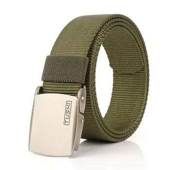 TUSHI3.5CMМужской уличный тактический поясной ремень из плотного нейлона, быстросохнущий холст, повседневный 120cm