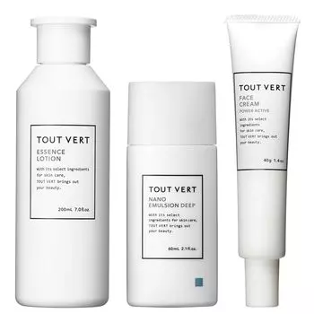 Tuveil Skin Countermeasure Set Essence Lotion 200 мл Lotion Nano Emulsion Deep 60 мл Emulsion Face Cream Power Active 40 г Cream High Concentration