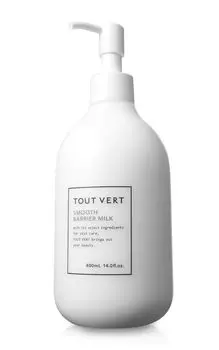 Tuvert Smooth Barrier Milk 400 мл Гуманизированный керамид Высокоувлажняющий Для Чувствительной Кожи Детей Большой Емкости Без Отдушек [Молочко Для Тела] Нелипкий