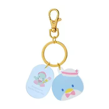 Tuxedo Sam key chain 910589 [Sanrio] face-shaped