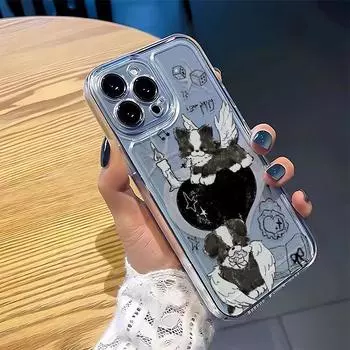 Tuya Angel Puppy совместим с Apple 15/14/13/12/11/PRO/PROMAX/XSMAX/XR/XS.