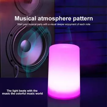 Tuya Bluetooth Smart Sleeping Wake-up Nightlight App Remote House Bedroom Bedside Light Alexa Google Home Voice Assistant белый