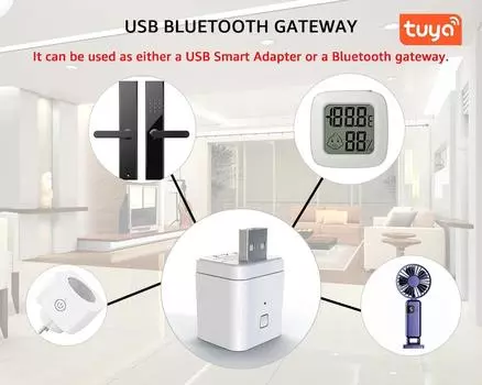 Tuya Smart USB Bluetooth ZigBee Multi Gateway Беспроводной концентратор Bridge Умная бытовая техника Пульт дистанционного управления Поддержка Alexa Google Home Other