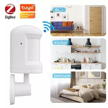 Tuya Smart ZigBee 3.0 Датчик движения Детектор PIR Инфракрасный датчик присутствия Домашняя сигнализация Обнаружение человеческого тела для Alexa Google Home