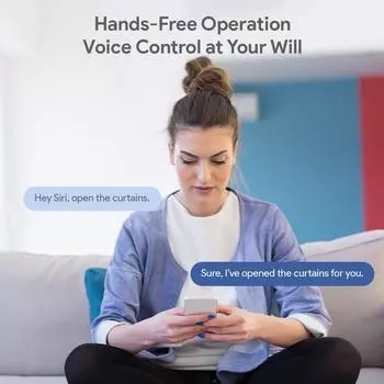 Tuya Smart Zigbee / Bluetooth Curtain Motor с крючками Smart Curtain Pusher Robot Поддержка Siri Google Home Alexa Voice Control