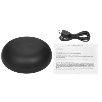 TUYA Wi-Fi Smart ИК-пульт дистанционного управления для умного дома, совместимый с Alexa Google Home Universal чёрный