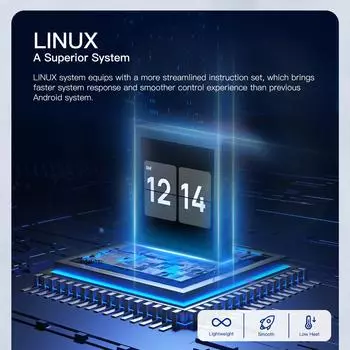 Tuya Wi-Fi + Zigbee Интеллектуальная центральная панель управления с сенсорным экраном Встроенное голосовое управление чёрный