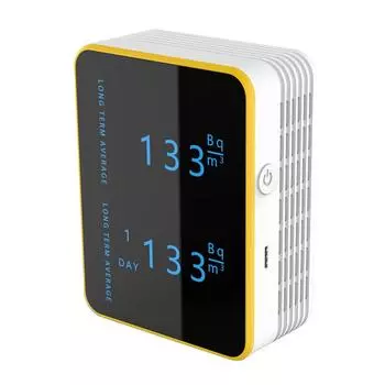 Tuya WiFi 15в1 детектор качества воздуха бытовой портативный AQI PM0.3 PM1.0 PM2.5 PM10 CO CO2 TVOC HCHO MT15-W белый