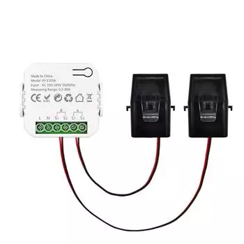 Tuya WiFi Energy Switch Многофункциональный измеритель напряжения и тока для мобильного телефона. Статистика мощности в реальном времени.