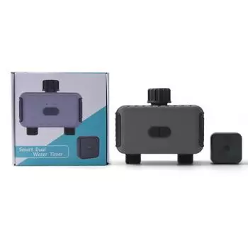 Tuya WIFI Smart Valve Автоматический таймер для полива на открытом воздухе, для фермы, сада, интеллектуальный таймер для полива, работающий с Alexa и Google Assistant