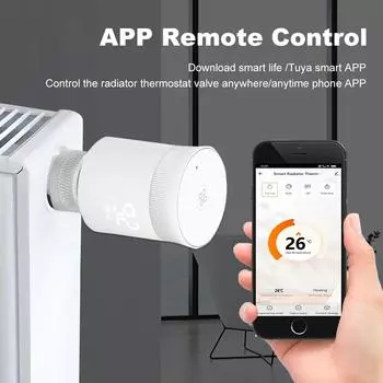 Tuya ZigBee 3.0 Новый интеллектуальный радиаторный приводной клапан программируемый термостат температурный обогреватель голосовое управление для Alexa Google Home Other