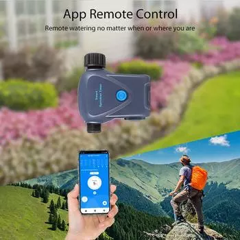 Tuya ZigBee 3.0 Таймер для автоматического полива сада Таймер для орошения Интеллектуальное управление временем NPT разноцветный