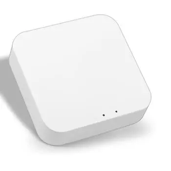 Tuya ZigBee Smart Gateway Hub Мост для умного дома Tuya / Smart Life APP Беспроводной пульт дистанционного управления для всех смарт-продуктов Tuya ZigBee 3.0 белый