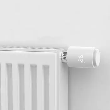 Tuya Zigbee Smart LIfe TRV Термостат Термостатический клапан радиатора Домашний радиатор отопления Термостат Регулятор температуры Домашний