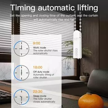 Tuya Zigbee Smart Motorised Blind Автоматические электрические рольставни Тени Робот Драйвер Google Home Яндекс Алиса Alexa Голос 5V светло-серый