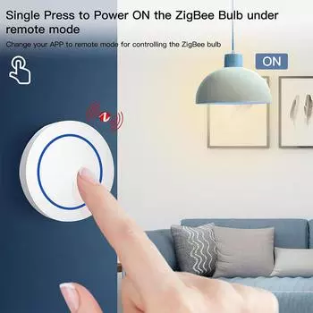 Tuya Zigbee Умный дом Беспроводной выключатель Домашняя интеллектуальная электроника Мультисцена Бесплатная вставка умных кнопочных выключателей