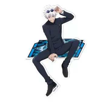 TV anime Acrylic stand that can sit on Satoru Gojo Jujutsu Kaisen Kaidama/Tamaori 1.