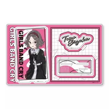 TV anime Band 2nd edition big acrylic stand SD Girls Cry [Satoshi Ebitsuka]