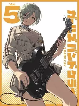 TV Anime Band Limited «Девушки плачут» Том 5 Deluxe Edition (с компакт-диском) [Блю рей]