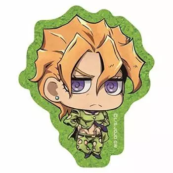 TV anime Bizarre Adventure Golden Chimi character lame acrylic badge JoJo s Wind Pannacotta Fugo