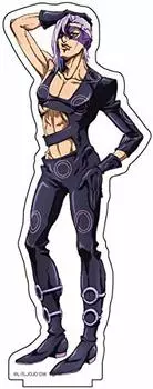 ТВ Аниме Bizarre Adventure Golden Wind Original BIG Акриловая подставка Assassin Team Melone JoJo s (6)