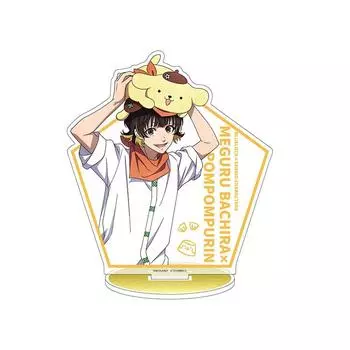 ТВ-аниме Blue Rock x Sanrio Персонажи 12 Hachiraku Kai x Pom Pom Purin Bust Up Design Оригинальная иллюстрация] Акриловая фигурка персонажа