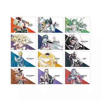ТВ Аниме Герой Торговый Ани Арт 6 Наклеек-карточек B Коробка «Моя Академия» Том. увидеть. 12 шт.