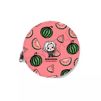 TV Anime Hitman Hayato Gokudera 3rd Edition Round Coin Case M YC Katekyo REBORN!