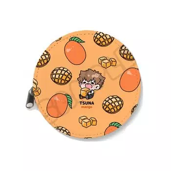 TV anime Hitman Tsunayoshi Sawada 3rd Edition Round Coin Case M YB Katekyo REBORN!
