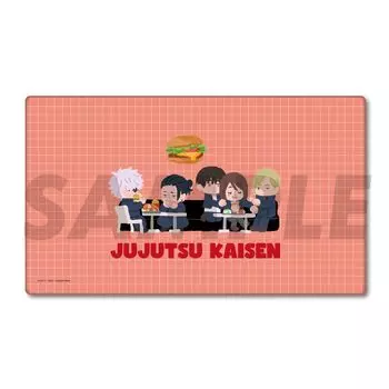 TV anime Rubber Playmat Hamburger “Jujutsu Kaisen” [Kaitama Tamori] 02.