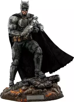 TV Masterpiece Justice Zack Snyder Cut Batman Batsuit Scale Figure Black Height 33cm TMS085 League (Тактическая версия) 1/6 Приблизительно. чёрный
