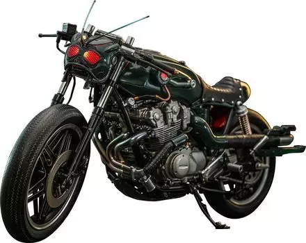 TV Masterpiece Kamen Rider BLACK SUN Battle Hopper Scale Vehicle 1/6 чёрный