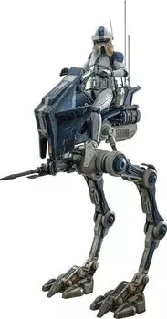 TV Masterpiece Star The Clone Wars ARF Trooper Battalion Scale Figure Wars & AT-RT (501-я версия) 1/6 белый