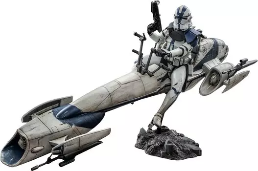 TV Masterpiece Star The Clone Wars Commander Appo BARC Speeder Scale Figure Белый TMS076 Wars: и 1/6