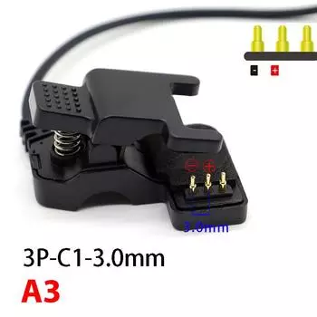 Tw64 для умных часов универсальный USB-кабель для зарядки черный 2/3-контактный зажим для зарядного устройства 3mm