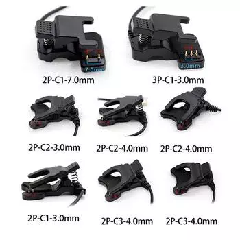 Tw64 для умных часов универсальный USB-кабель для зарядки черный 2/3-контактный зажим для зарядного устройства 3mm