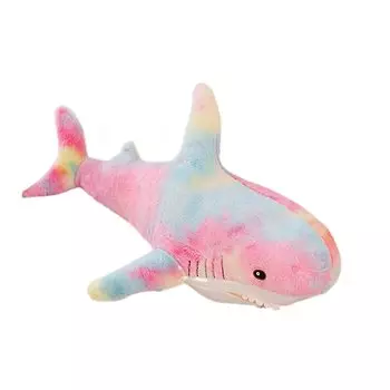 TWDRTDD Плюшевая акула Очень весело Синее пушистое животное Спальня Магазин Школьный вход Выпускной Рождественский подарок Игрушка, Большой, Милый, Игрушка, Кит, Милый, Кукла,