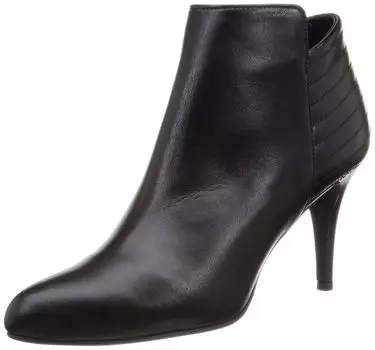 Twelve Fashion Boots Lovely Walk Stitch Accent Short Boots Black [Seven Thirty] чёрный