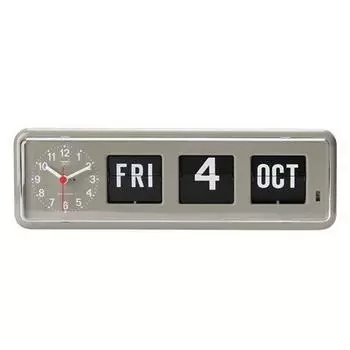 TWEMCO Calendar Clock TWEMCO CALENDAR CLOCK [Gray] #BQ-38