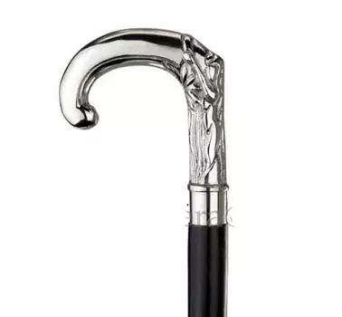 Твердая латунная ручка в старинном стиле викторианская трость деревянная трость для ходьбы новая трость в морском стиле прочная ручная работа черная деревянная подарочная M аэро