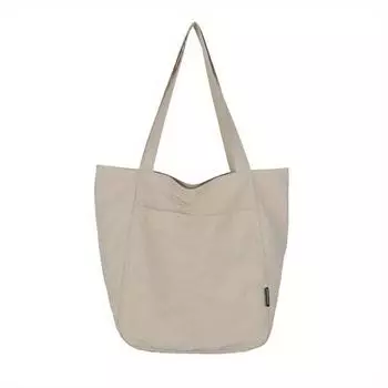 Твердая повседневная холщовая повседневная сумка-тоут на молнии модные простые сумки через плечо для женщин