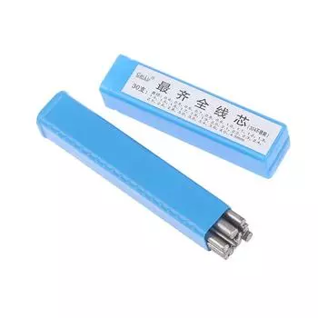 Твердая проволочная оправка для изготовления ювелирных изделий из золота диаметром 0,4-4,5 мм синий