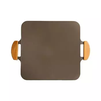 Твердая сковорода для гриля Якинику Тарелка Home Camp Самгёпсаль Продается в Dr.HOWS [официально Япония] (Древесный уголь)