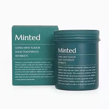 Твердая зубная паста Minted Premium 90 таблеток, 63 г, 1 шт.